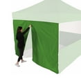 thumbnail image 3 of Impact Canopy 10 x 10 Canopy 4 Sidewalls, Outdoor Gazebo Canopy Replacement Walls Only, Kelly Green, 3 of 5