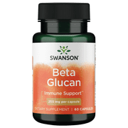 Swanson Betaright Beta Glucan 250 mg 60 Capsules