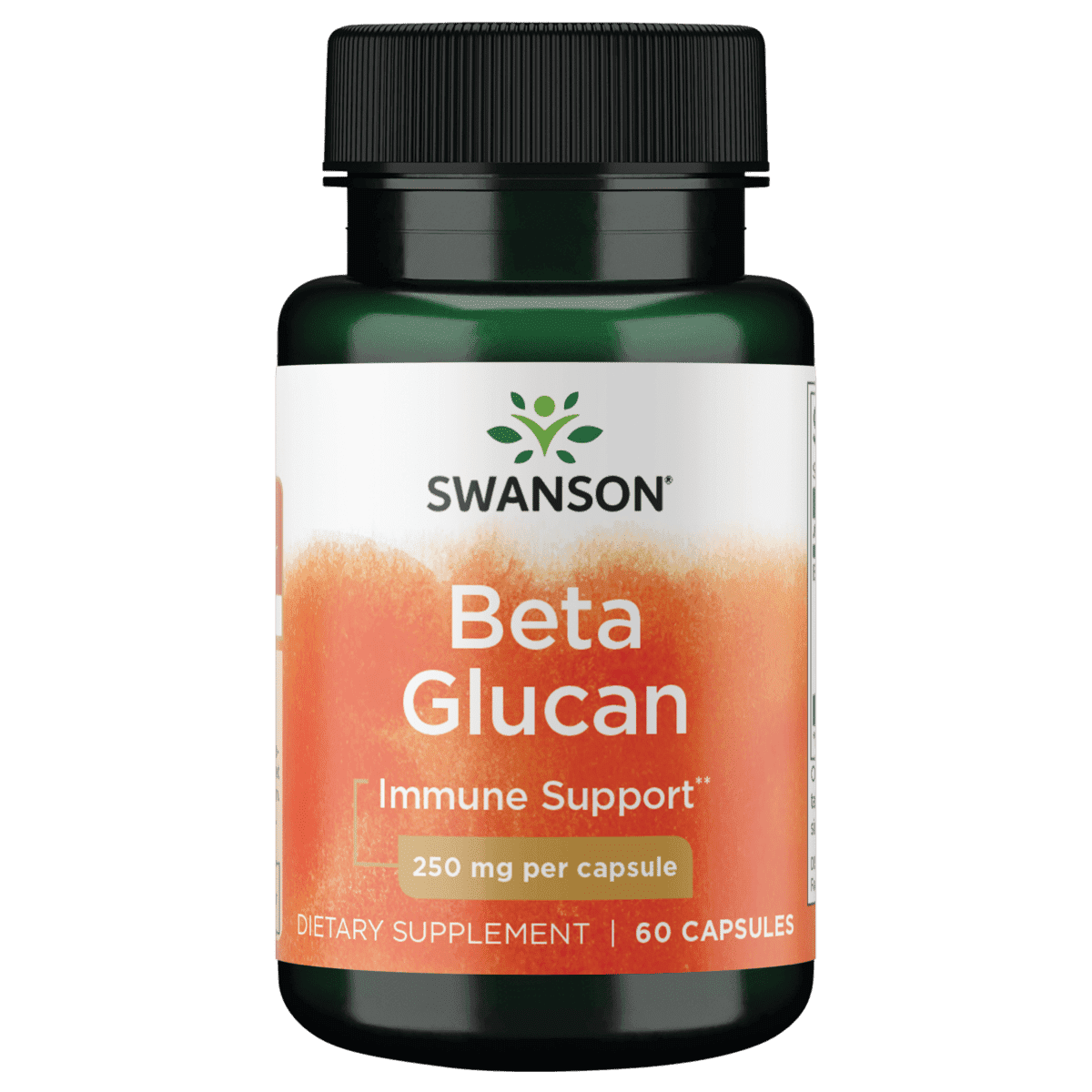Swanson Betaright Beta Glucan 250 mg 60 Capsules
