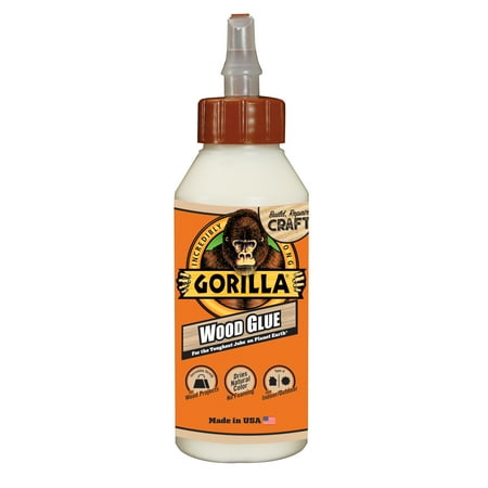 UPC: 0052427620033 | Gorilla Glue Natural Color Wood Glue 8 Ounce Bottle