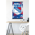 thumbnail image 5 of NHL New York Rangers - Maximalist Logo 23 Wall Poster, 22.375" x 34", 5 of 5