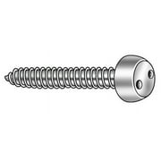 TAMPER-PRUF SCREW 121680 Tamper Screw,Pan,#14,2 In L,PK25