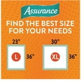 thumbnail image 6 of Assurance Unisex Premium Quilted Underpad - Incontinence Pads - Absorbent Protective Bed Pads - Bed Covers for Kids, Adults, Elderly - Maximum Absorbency, XL, 30 Count, 6 of 6