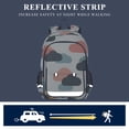 thumbnail image 5 of FORMRS Unisex School Backpack 17" Student Travel Bag with Laptop Compartment, Simple Clouds, 5 of 7