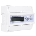 thumbnail image 1 of KWh Meter, Lightweight DIN Rail Electric Meters Easy Installation  Reliability High Accuracy  For Factory For Home, 1 of 8