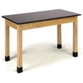 thumbnail image 1 of Phenolic Top Science Lab Table with Ash Frame (48 in. W x 24 in. D x 30 in. H (74 lbs.)), 1 of 1