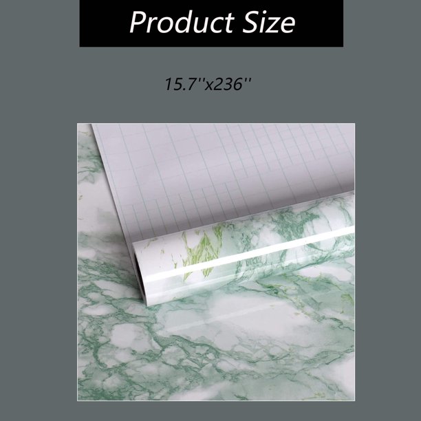 Marble Contact Paper for Countertops Waterproof Peel and Stick