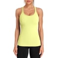 thumbnail image 1 of Beautyin Women's Athletic Yoga Tops Slim Fit Racerback Running Undershirt, 1 of 6