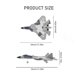 thumbnail image 3 of Avión RC Ouhgnoh SU-57 2.4GHz 2 canales espuma EPP, 3 of 6