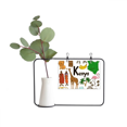 thumbnail image 1 of Kenya Landscap animales bandera nacional Marco De Metal Florero De Cerámica Decoración, 1 of 4