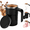 Black, variant on Automatic Stirring Coffee Cup with Temperature Display, Rechargeable Coffee Mug, Self Stirring Mug with Lid, Stainless Steel Material Suitable for Coffee, Milk, and Other Beverages(Black)