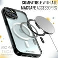 thumbnail image 5 of Rome Tech Apple iPhone 14 Clarity Case w/Magsafe - Black, 5 of 6