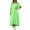 Green, variant on Women's Cold Shoulder Short Sleeve T Shirt Dress Plus Size Summer Cold Shoulder Solid Long Maxi Dresses