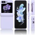 thumbnail image 6 of Case for Samsung Galaxy Z Flip 5, Slim Silky Touch Phone Case Hard PC Shockproof Anti-Yellowing Protective Cover Case for Samsung Z Flip 5 5G 2023, Purple, 6 of 14