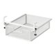 thumbnail image 1 of Cesta de almacenamiento invisible para debajo del cajón, caja de almacenamiento, accesorios de oficina, deslizante Blanco S, 1 of 9