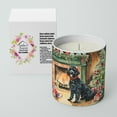 thumbnail image 2 of Carolines Treasures DAC2729CDL 3.25 x 3.75 x 3.25 in. Portuguese Water Dog Cozy Christmas Decorative Soy Candle, 2 of 5