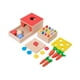 thumbnail image 2 of Caja de permanencia de objetos tirando de juegos de zanahorias, juguete de aprendizaje preescolar, caja 1 juguetes de madera para bebés para, 2 of 9