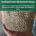 thumbnail image 5 of Hemptopia Hemp Twine Spool - 225 Feet of 1mm 100% Hemp Twine Natural Bead Cord Color (Bermuda Bay) - 20lb Test Strength - Perfect for Jewelry Making and Arts and Crafts, 5 of 9
