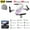 White, variant on GPS Drone with Camera for Adults, Drone with 4K HD FPV Camera Remote Control Toys Gifts for Boys Girls with Altitude Hold Headless Mode Start Speed Adjustment Black, Black