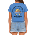 thumbnail image 2 of Maui and Sons Outside Short Sleeve Girl's T-Shirt Crew Neck Graphic Tee Inspired by California Surf Culture & Designed for Everyday Comfort, 2 of 4