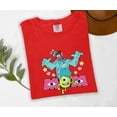 thumbnail image 5 of Moonlight Apparel Mom Fun Monsters Multicolor Graphic T-Shirt Cute Comfort Colors Tee Kids & Adults Casual Wear, 5 of 6