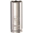 thumbnail image 1 of Stanley Tools 227547 12mm Deep Socket - 0.37 in. Drive, 1 of 1