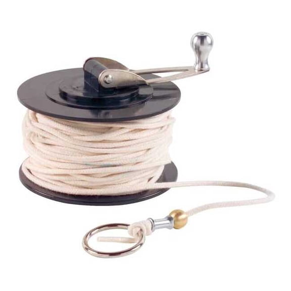 Keson Chalk Line Reel Line, 150 ft L, Braided RLG150RH