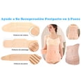 thumbnail image 4 of Faja Post Parto cirugia cesarea postnatal suave ligera y transpirable ecobaby original ecobaby original Liso, 4 of 5
