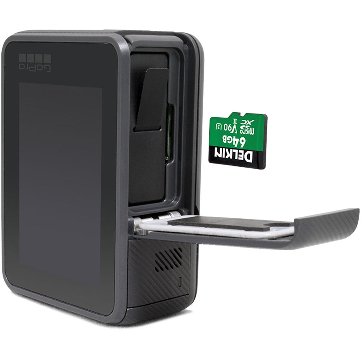 Delkin Devices Power 64GB UHS-II U3/V90 microSDXC Memory Card with microSD to SD Adapter