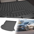 thumbnail image 1 of Unique Bargains Flat Face Cargo Liner Rear Trunk Mat Trunk Cargo Luggage Boot Tray Mat Vertical Stripes Pattern for Buick Envision 2021-2024 Anti-Slip, 1 of 7