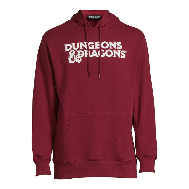 Dungeons & Dragons Men's & Big Men's Graphic Hoodie Sweatshirt, Sizes S-3XL  