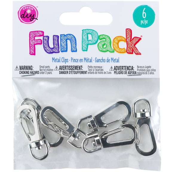 CousinDIY Metal Clips 6/Pkg