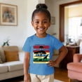 thumbnail image 2 of MAIHAN 2026 Girls Shirts Trendy Graphic Drop Shoulder Crewneck Trendy Basic Kids Clothes Girl Summer Outfits Soft Casual Tees, 2 of 5