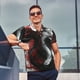 thumbnail image 4 of Fotbe Cool Black And White Dragon Camiseta Polo de Golf para Hombre con Estampado – Camisa Deportiva Transpirable con Cuello Abotonado-Medium, 4 of 6