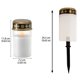 thumbnail image 3 of ¡Ofertas increíbles hoy! Luces solares navideñas para exteriores, luces LED para jardín, luces para exteriores, luces para velas, luces para jardín, lámparas LED para velas de cementerio, luces, 3 of 5