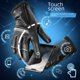 thumbnail image 3 of Guantes de ciclismo, guantes de ciclismo de invierno, guantes de ciclismo para hombres con absorción de impactos, más guantes de terciopelo, guantes cálidos con cremallera y pantalla táctil, 3 of 5