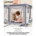 thumbnail image 4 of Joypony Extra Large Baby Playpen - Babies and Toddlers Playard and Activity Center (50x50x27 inch), 4 of 7