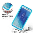 thumbnail image 6 of FIEWESEY Case for Samsung Galaxy J7 2018,3 in1 Layers Hybrid Liquid Glitter Flowing Quicksand case Clear Soft Shockproof TPU Slim Protective Cover for Samsung Galaxy J7 2018(Blue), 6 of 7