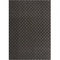 thumbnail image 2 of Hauteloom Truls Machine Washable Contemporary Area Rug - Modern Geometric Checkered Carpet for Living Room, Bedroom - Gray - 6'7" x 9', 2 of 12
