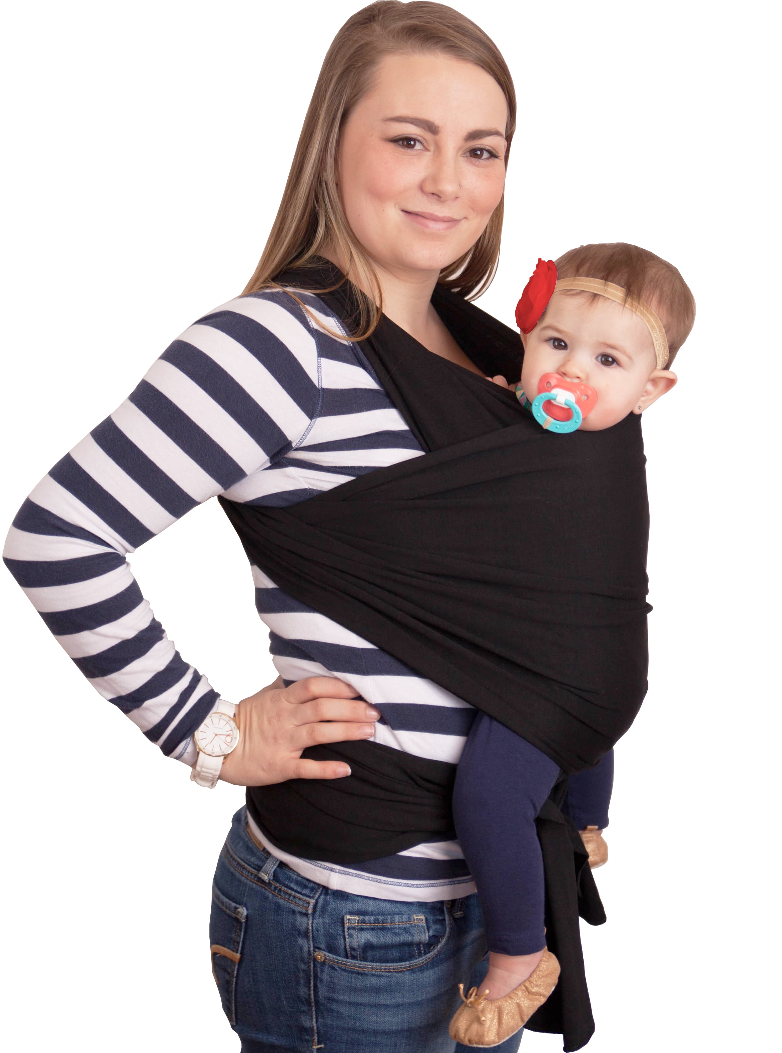 9-in-1 CuddleBug Baby Wrap Sling Newborns & Toddlers up to 36 lbs Carrier 