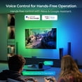 thumbnail image 4 of DeckTok HDMI TV Backlight Smart Rgb Color Changing LED Strip Lights for 55–65" Tvs, 4 of 8