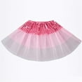 thumbnail image 2 of Bovxnpu Girls Skirt Toddler Girls Layered Tutus Skirt Sparkling Sequin Dance Skirts Girls Dance Outfit Summer Outfits, 2 of 3