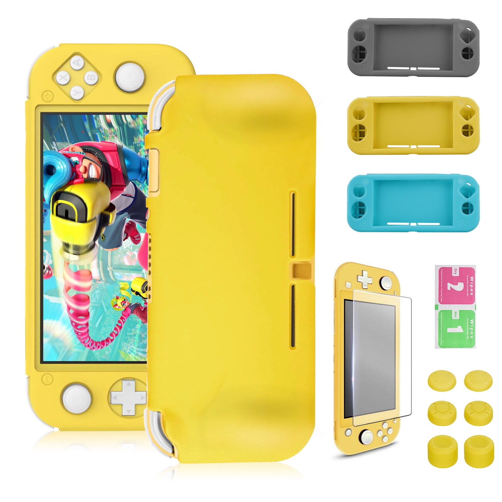 Case Cover/Bag Set for Nintendo Switch Lite, EEEkit Protective Cover