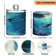 thumbnail image 3 of High-value clear storage jars keep life organized and within reach one sizex2 Two Ethereal and Lovely Turtles, 3 of 7