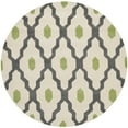 thumbnail image 4 of SAFAVIEH Chatham CHT748K Handmade Dark Grey / Ivory Rug, 4 of 10