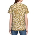 thumbnail image 7 of Wukai Gold Drops Youth Unisex Short Sleeve T-Shirt for Boys, Girls, Teens, and Kids-Large, 7 of 7