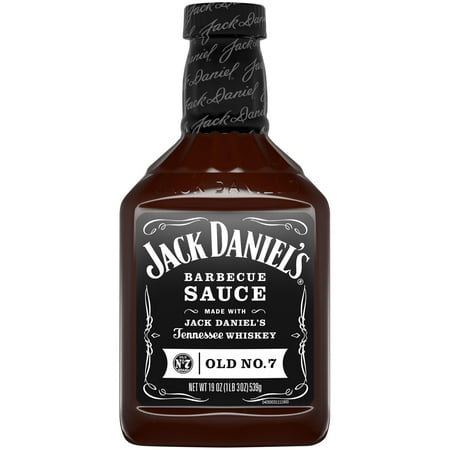 (2 Pack) Jack Daniel's Old No. 7 Barbecue Sauce, 19 oz (Best Vinegar Bbq Sauce)