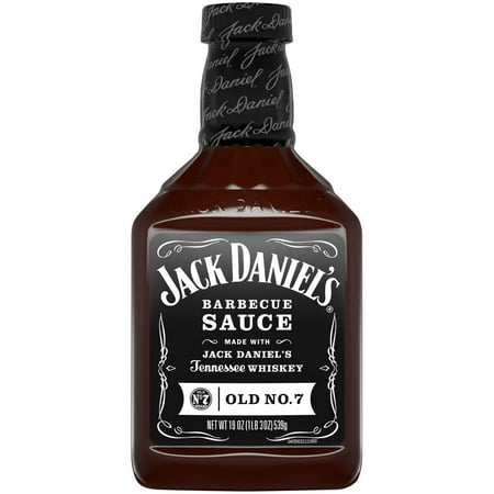 (2 Pack) Jack Daniel's Old No. 7 Barbecue Sauce, 19 oz (Best Sweet Spicy Bbq Sauce Recipe)