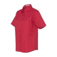 thumbnail image 2 of FeatherLite - Women's Short Sleeve Stain-Resistant Tapered Twill Shirt - 5281, 2 of 3