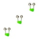 thumbnail image 3 of Wosthever Paquete de 10 campanas de pesca, indicador luminoso, luces nocturnas prácticas, Clip verde, juego de herramientas con Sensor de Type3 NO3, 3 of 6